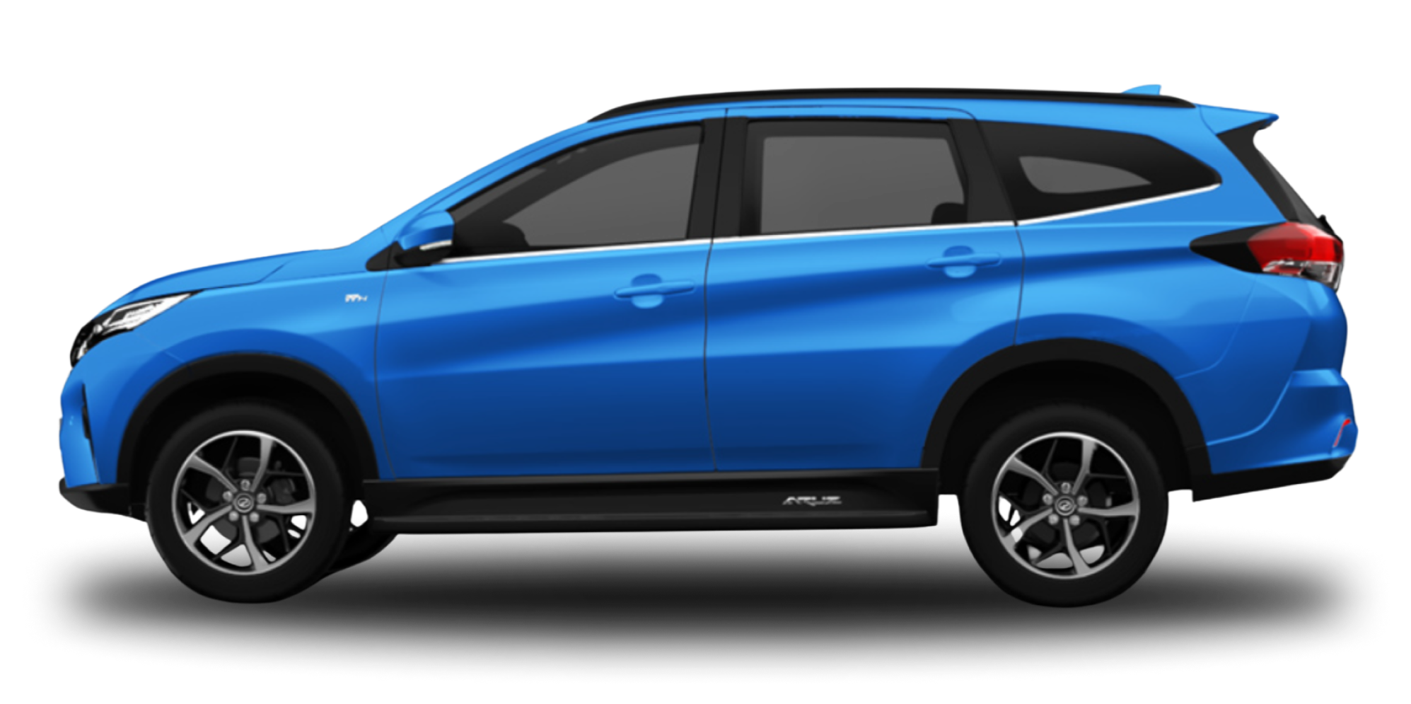 Perodua Aruz Electric Blue